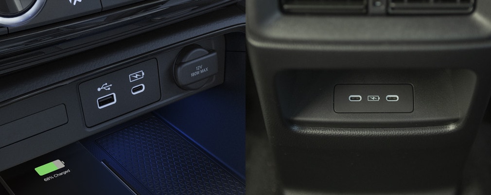 CR-V — PUERTOS USB