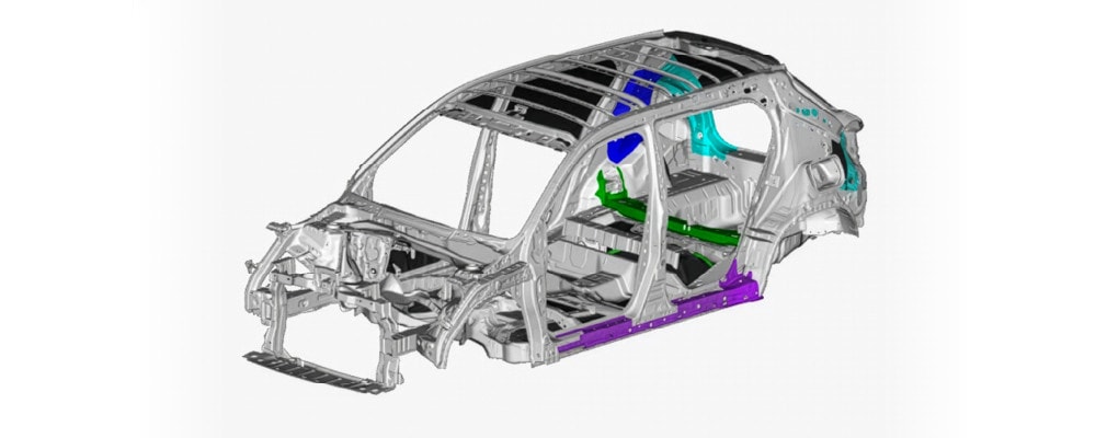 WR-V — ESTRUCTURA DE CARROCERÍA