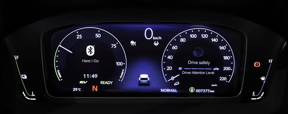 CR-V Advanced Hybrid — DRIVER ATTENTION LEVEL