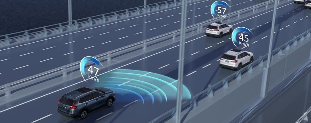 CR-V Advanced Hybrid — CONTROL DE VELOCIDAD CRUCERO ADAPTATIVO (ACC)